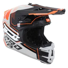 CASQUE CROSS ADULTE PROGRIP 3080 ADVENTURE GRIS/NOIR/ORANGE XS (ECE 22.06)