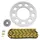 KIT CHAINE ADAPTABLE DERBI 50 SENDA DRD X-TREME 2002>2005, X-RACE 2004>2005, SM SM1 2000>2001 420 14x53 (DIAM COURONNE 105/125/8.5) (DEMULTIPLICATION ORIGINE) -AFAM