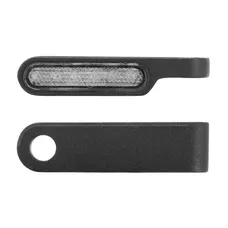 CLIGNOTANT MOTO AVOC MATSUMOTO 6 LEDS BASE ABS TRANSPARENT/NOIR (L 60mm / H 10mm / L 15mm) (HOMOLOGUE CE) (PAIRE)