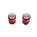 CAP OF VALVE VICMA TO COOL KNURLED RED (PAIR)