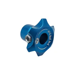 MOLETTE OF ADJUSTMENT OF GARDE OF BRAKE FRONT KRM FOR LEVER OF MASTER CYLINDER RADIAL ALUMINIUM CNC BLUE