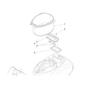 Logement casque - Dessous de selle