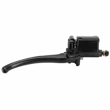 BRAKE MASTER CYLINDER MOTORCYCLE UNIVERSAL 2.0 FRONT WITH THREAD MIRROR DIAMETER 8 mm BLACK RIGHT -P2R
