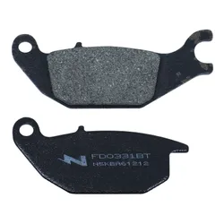 BRAKE PAD SET NEWFREN FOR HONDA 125 XL V VARADERO 2001>2011, 125 CBR R 2004>2010 REAR/YAMAHA 125 TRICITY 2014>2016 REAR (FD0331BT) (TOURING ORGANIC)