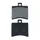 PLAQUETTE DE FREIN NEWFREN POUR APRILIA 125 ATLANTIC 2003>2011 AR / BENELLI 250 VELVET 1999> AR / DERBI 125 RAMBLA 2009>2011 AR / MALAGUTI 125 PHANTOM MAX 2003> AR (FD0267BE) (ELITE ORGANIQUE)