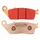 BRAKE PAD SET NEWFREN FOR HONDA 500 CB F 2013>, 500 CBR R 2013>, 650 CBR F 2014>/YAMAHA 125 VP X-CITY 2008>2013 FRONT (L 102 mm - H 39 mm - P 9.8 mm) (FD0130TS) (TOURING SINTERED METAL)