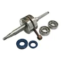 EMBIELLAGE/VILEBREQUIN SCOOT TOP PERF TPR POUR MBK 50 BOOSTER, STUNT/YAMAHA 50 BWS, SLIDER (MODELE RENFORCE AVEC ROULEMENTS + JOINTS)