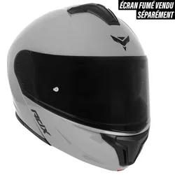 FLIP-UP HELMET ADX AM600 GLOSS GREY M (DOUBLE SCREEN) (ECE 22.06)