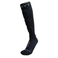 SOCKS OF PROTECTOR MTB SERYT SHELTER ANTIBACTERIEN FOR CHEVILLE AND TIBIA BLACK/GREY 43/47 - HEIGHT 21 cm (PAIR)
