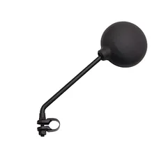 REAR-VIEW MIRROR UNIVERSAL MOPED/BICYCLE P2R ROUND A CLAMP BLACK