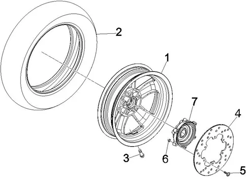 Roue arriere
