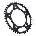 ADAPTABLE MOTORCYCLE REAR SPROCKET HONDA 750 CB HORNET 2023> 520 45 DTS STEEL BLACK (DIAMETER 112/138/12.5) -JT SPROCKETS