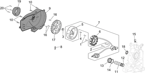 Volant magnétique