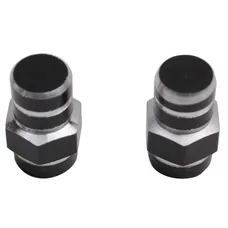 CAP OF VALVE SCOOTER/MOPED REPLAY VS 6 FLATS BLACK (PAIR)