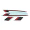 STICKER/STICKER/KIT DECORS SUPER SPORT OEM PIAGGIO 125-300 GTS 2018 >-2H004051000A1
