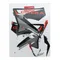 STICKER/STICKER/KIT DECORS OEM PIAGGIO GILERA 50 SMT, RCR 2011 > 2012 BLACK/GREY/RED-86745800W0N