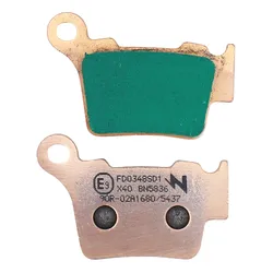 PLAQUETTE DE FREIN NEWFREN POUR BMW 450 G X 2008>2011 AR / KTM 125 SX 2004> AR, 450 SMR 2007> AR / RIEJU 450 MRX 2008> AR / 250-300 SE F 2014> AR (FD0348SD) (DIRT METAL FRITTE)