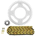 KIT CHAINE ADAPTABLE BETA 50 RR MOTARD 2012>2017, RR MOTARD STANDARD 2012>2014, RR MOTARD SPORT 2014>2017, RR SM 2012>2017 420 11x50 (DIMENSIONS 100/120/8.5/16) (DEMULTIPLICATION ORIGINE) -AFAM