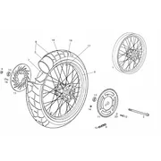 Roue arrière