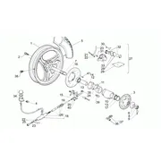Roue arrière