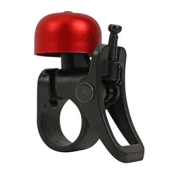 BICYCLE BELL/TIMBRE FOR SCOOTER XIAOMI PRO, PRO 2, 1S, ESSENTIAL, MI 3, M365 BLACK/RED -P2R