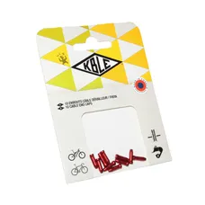 END CAP CABLE RED (BAG OF 10 PIECES)