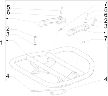 Porte-bagages arrière
