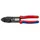 PINCE A SERTIR UNIVERSELLE PRO KNIPEX COMPACT PRECIFORCE 230mm AVEC POIGNEE ERGONOMIQUE POUR COSSES ET CONNECTEURS NON ISOLES (97 21 215 B) -MADE IN GERMANY