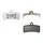 PLAQUETTE DE FREIN VTT SHIMANO XTR M9120 XT M8120/M8020 SLX M7120 SAINT M820/M640/810, TRP, TEKTRO (SWISSSTOP ORGANIC - DISC 27E)(PAIRE SUR CARTE) - COMPATIBLE VAE ET MOTO ELECTRIQUE SUR-RON