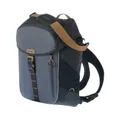 BAG REAR SAC TO DOS BICYCLE SIDE BASIL MILES RIGHT/LEFT SYSTEM MOUNTING KIT HOOK-ON WATERPROOF 17L BLUE/BLACK (POSSIBILITE SAC BANDOULIERE + SAC TO DOS) (44X14X31CM)