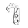 DERAILLEUR HANGER ALUMINIUM MARWI HAIBIKE/BERGAMONT GH-219 (SOLD INDIVIDUALLY CARDED)
