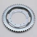 ADAPTABLE MOPED REAR SPROCKET PEUGEOT 103 WHEEL SPOKES STEEL 50 DTS (BORE 94 mm) 10 HOLES -P2R SELECTION