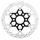 BRAKE DISC ROAD/MTB CENTERLOCK NEWTON FLOTTANT VENTILE SUPER LEGER 160 mm 95 g COMPATIBLE SHIMANO