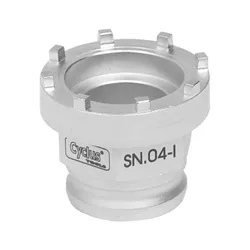 PROFESSIONAL TOOL REMOVAL TOOL HOUSING CYCLUS FOR MOTOR BAFANG E-BIKE AND HOUSING SHIMANO XTR/XT/LX 569-570/BROSE/TRUVATIV/PANASONIC COMPATIBLE WITH L'TOOL SNAP.IN 179967 OR TOOL 32 mm