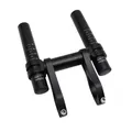 AERO BAR EXTENSION CONTRE LA MONTRE 31,8-25,8 ALUMINIUM BLACK MATTE STYLE MINI-SUB8 280 g (PAIR)