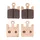BRAKE PAD SET CL BRAKES FOR KAWASAKI ZX-6RR 2003>2007, ZX-10R 2004>2007, ZX-12R 2004>, VN 1600 2005> FRONT/SUZUKI 1000 GSX-R 2003>, 1600 INTRUDER 2005> FRONT (2 SETS OF 2 BRAKE PADS) (1110 A3+ TOURING SINTERED METAL)
