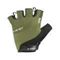 CYCLING GLOVES SHORT GIST KONTROL SUMMER GREEN MILITAIRE M (PAIR CARDED) WITH VELCRO -5512