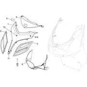 Carrosserie av. - Frontal