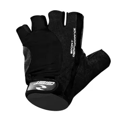 GANTS VELO COURT GIST PRO NOIR XXL (PAIRE SUR CARTE) AVEC VELCRO -5515