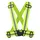 BRETELLES / GILET / BANDE REFLECHISSANTE / FLUORESCENTE DE SECURITE CORPORELLE TAILLE UNIQUE JAUNE -P2R