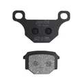 PLAQUETTE DE FREIN POLINI POUR RIEJU 50 MRT AV, 50 SUPERMOTARD AV / GILERA 50 STALKER AV (L 88.15mm - 56.1mm - H 49.1mm - 36.1mm - P 7.8mm - 10.2mm) (174.0187) (ORIGINAL)