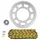 KIT CHAINE ADAPTABLE DERBI 50 SENDA DRD SM PRO 2005>2016 420 11x53 (DIAM COURONNE 102/125/8.5) (DEMULTIPLICATION ORIGINE) -AFAM