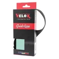 HANDLEBAR TAPE/HANDLEBAR VELOX MAXIMUM CORK BICOLOR BLACK/GREEN BIANCHI - GUIDOLINE