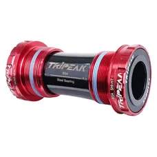 BOTTOM BRACKET CUP THREADED ROAD TRIPEAK ANGLAIS/BSC/1,37X24 AXLE 24 mm RED (COMPATIBLE SHIMANO)