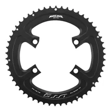 ROAD CHAINRING 4-BOLT DIA. 110 FOR SHIMANO ULTEGRA R8100 MICHE 54T OUTER BLACK 12-SPEED