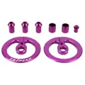 VISSERIE TRIPEAK PURPLE FOR DERAILLEUR CAGE AERO-WING OPW CARBON 18 TEETH