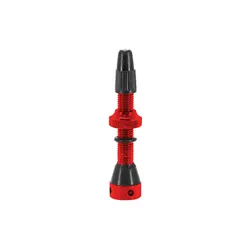 TUBELESS VALVE PRESTA SWITCH COLORI RED 40 mm 4 HOLES FOR DIFFUSION PREVENTIF (SOLD INDIVIDUALLY)