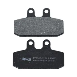 BRAKE PAD SET NEWFREN FOR APRILIA 125-150-200-250-300-400-500 SCARABEO FRONT/DERBI 125-250-300 RAMBLA FRONT/MALAGUTI 500 SPIDERMAX FRONT (FD0091BE) (ELITE ORGANIC)
