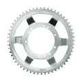 ADAPTABLE MOPED REAR SPROCKET MBK 51 WHEEL SPOKES 56 DTS (BORE 94 mm) 11 HOLES -P2R SELECTION-BLACK OR SILVER ACCORDING TO ARRIVAGE