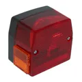 FEU ARRIERE CYCLO ADAPTABLE PEUGEOT 103 SPX, RCX/MBK 51S ROUGE -P2R
